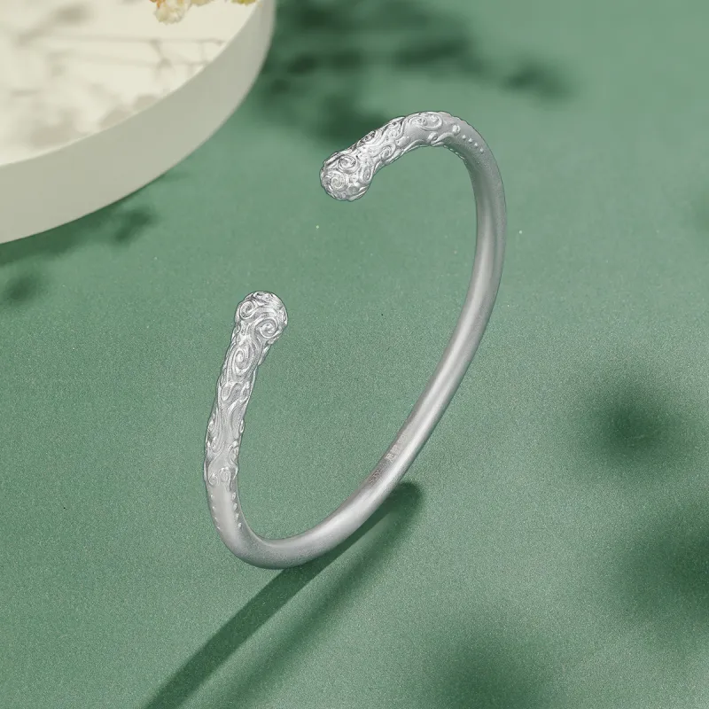 Century Edge Jewelry 999 Fine Silver Bangles Women's-1