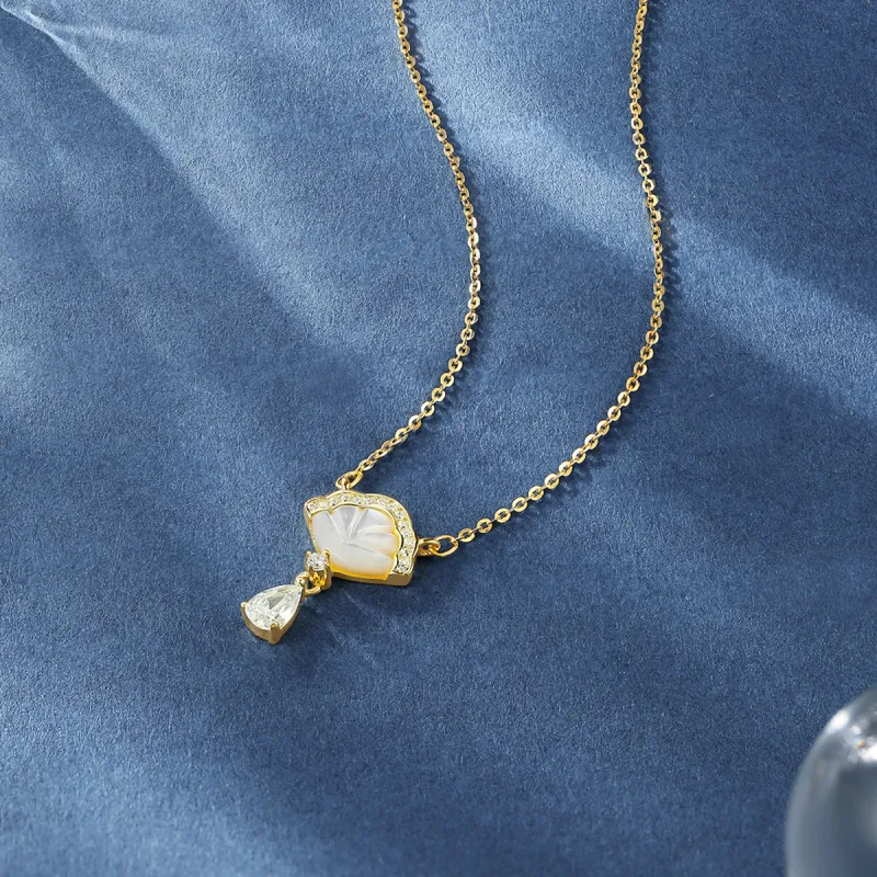 Century Edge Jewelry S925 Silver Necklace Women's-2