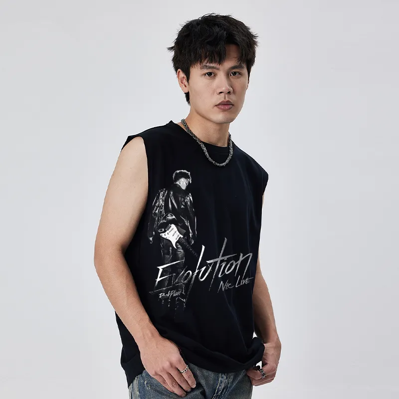 ROCK PLAN Tank Tops Unisex-6