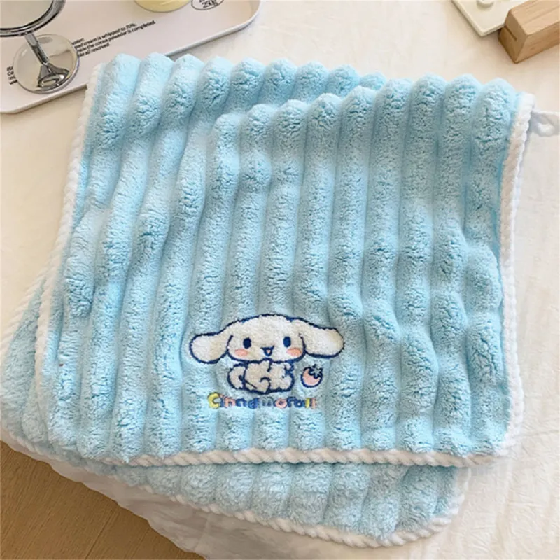 Sanrio Towel Bath Towel Hair Towel Three-Piece Set-5