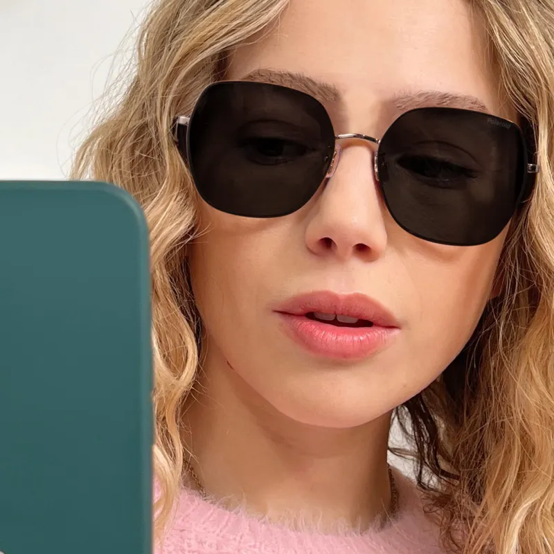 Polaroid Irregular Shape Polarized Sunglasses Unisex-3