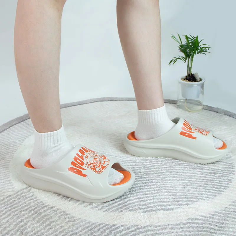 LOL x LiNing Slip Resistant Slide Slippers Unisex Pearl White-10