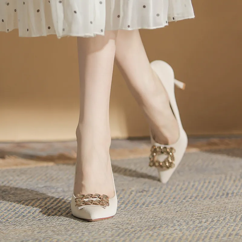 Lanza Slim Heel High Heels Women's-2
