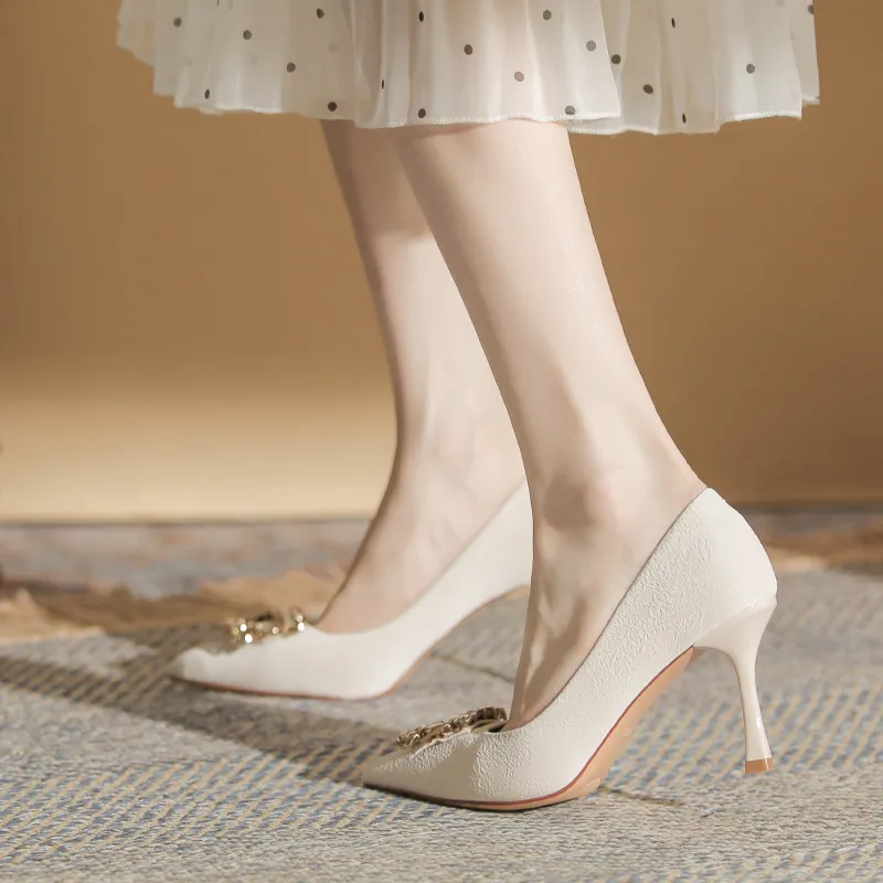 Lanza Slim Heel High Heels Women's-4