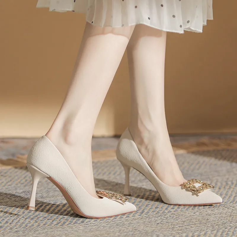 Lanza Slim Heel High Heels Women's-1