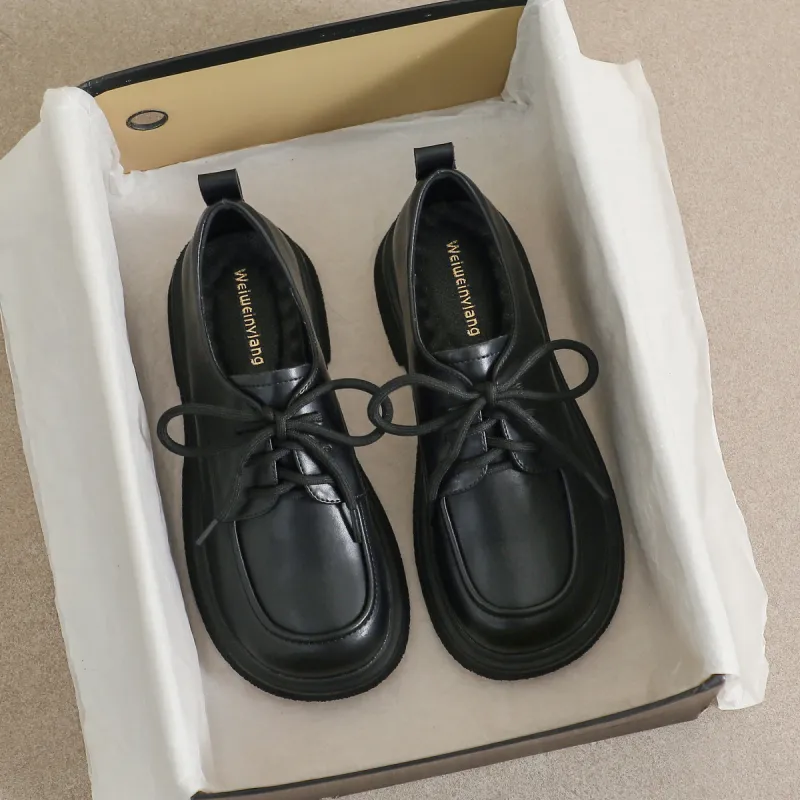 Lanza Casual Single Shoes 4CM Women's-1