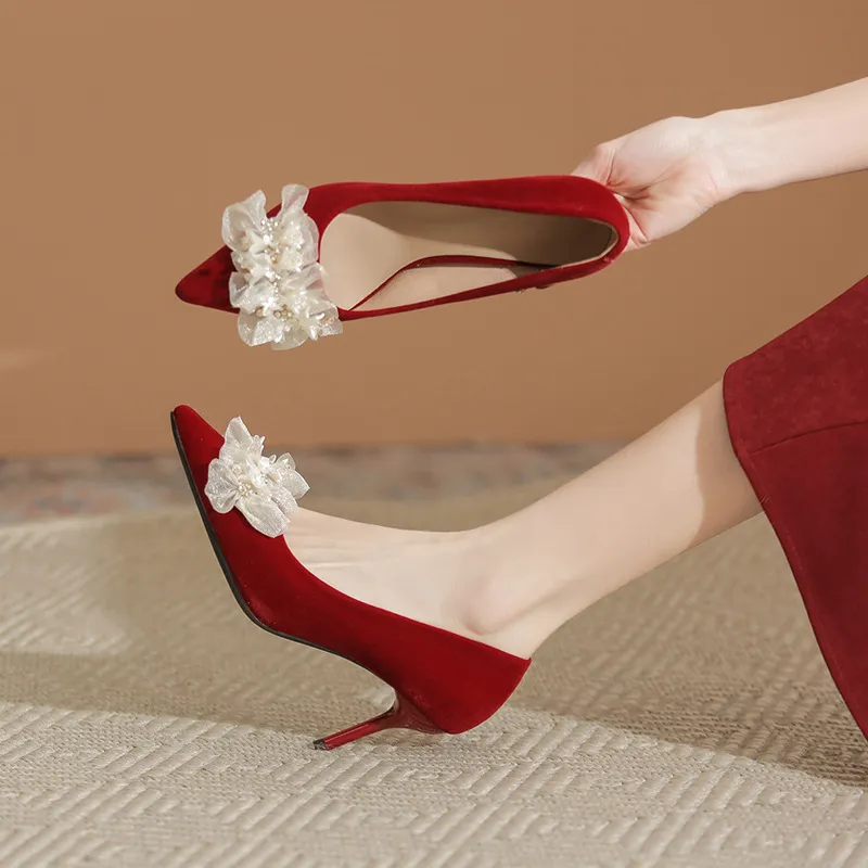 Lanza Slim Heel High Heels Women's-1