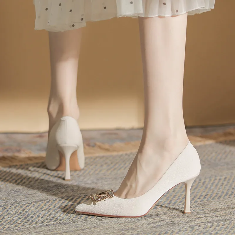 Lanza Slim Heel High Heels Women's-3