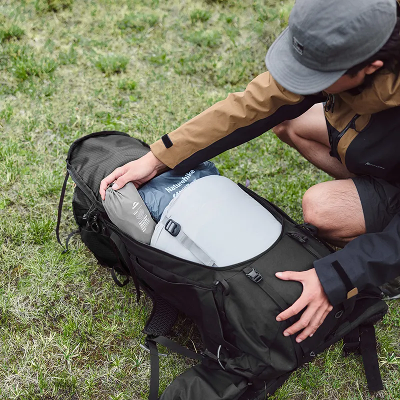 NATUREHIKE 70L Outdoor Bags Polyamide Midnight Black Unisex-5