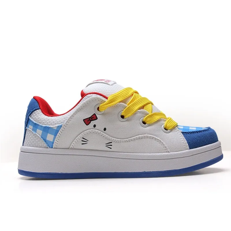XIANGSU Anti Slip Wear Resistant Low Top Skateboard Shoes Women's-22