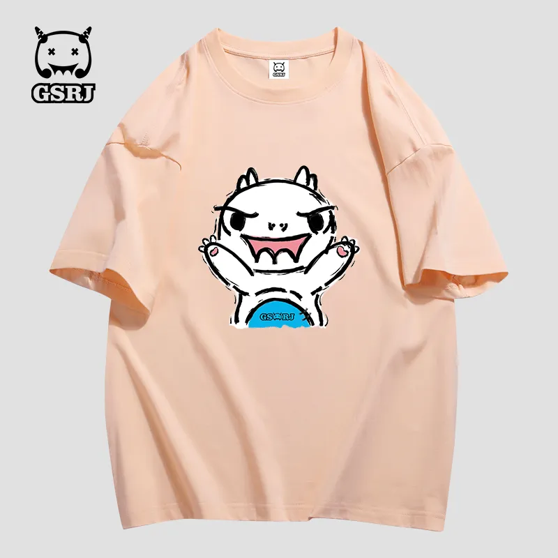 Monster Diaries Drop Shoulder Sleeve T Shirt Unisex G6408-6