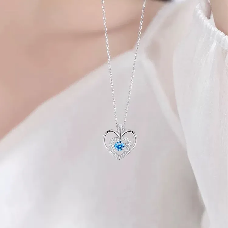 GUDUD S925 Silver Necklaces Women's-2