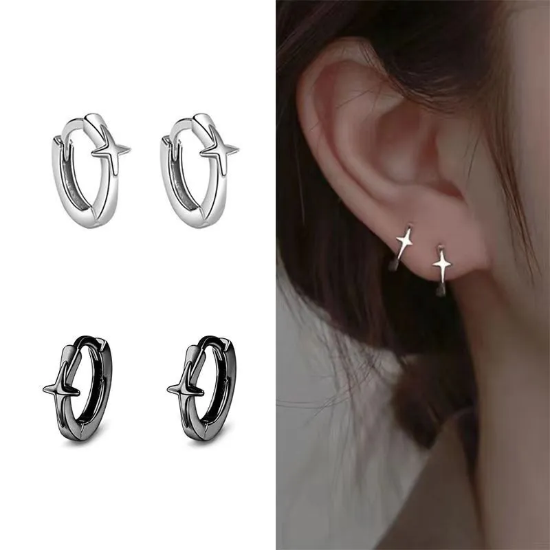 GUDUD S925 Silver Earrings Women's-1