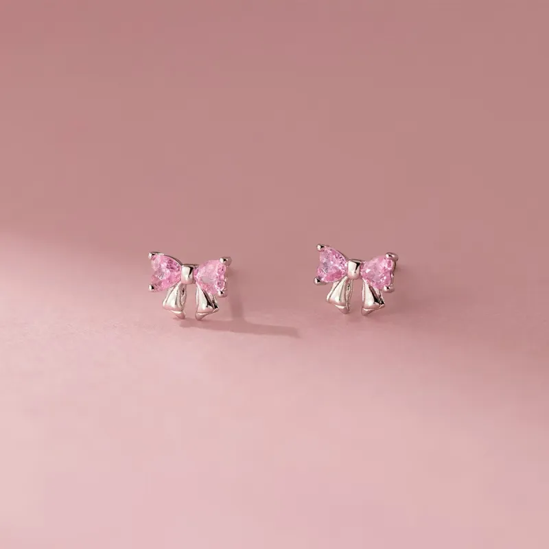 GUDUD S999 Hoop Earrings With Studs Women's-3