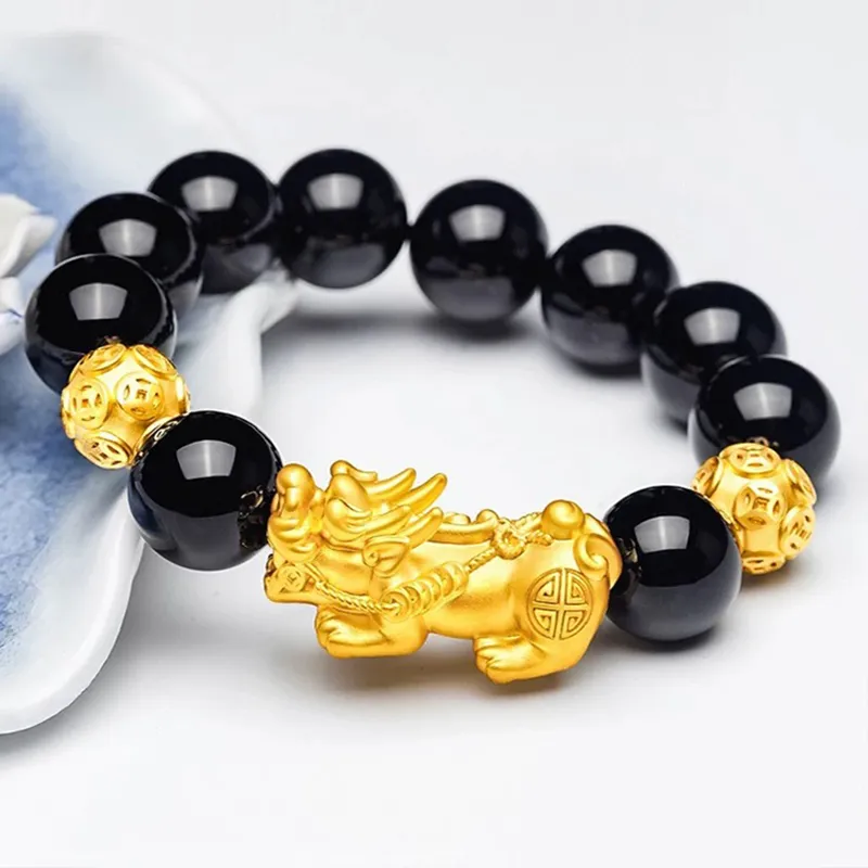 GUDUD Obsidian Bracelets Unisex-1