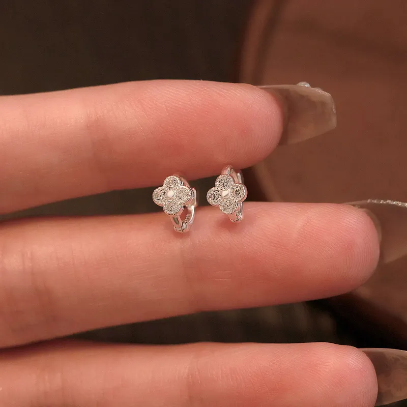 GUDUD S999 Fine Silver Earrings Unisex-4