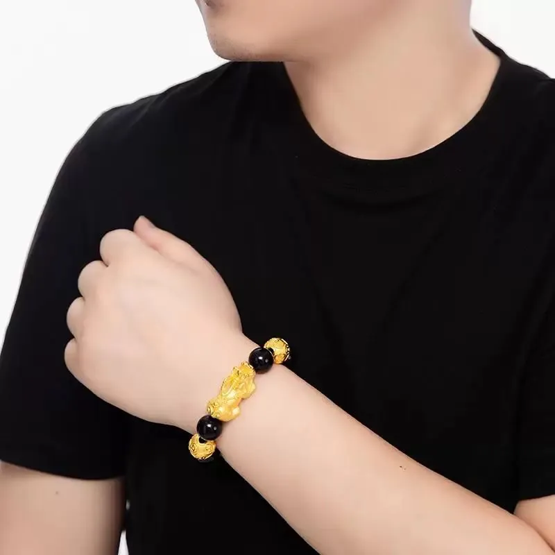 GUDUD Obsidian Bracelets Unisex-3