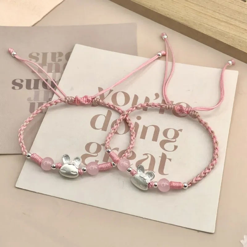 GUDUD Alloy Rope Bracelets Unisex-1