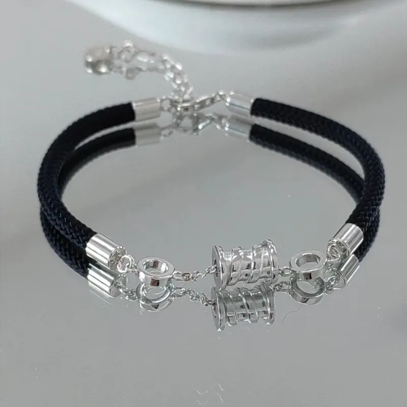 GUDUD Alloy Rope Bracelets Unisex-4