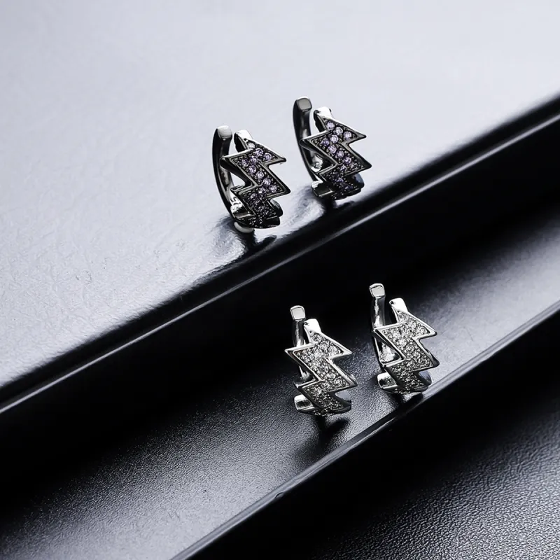 GUDUD Alloy Clip On Earrings Unisex-1