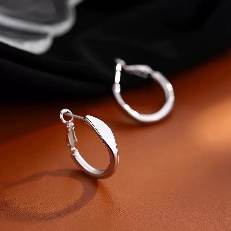 GUDUD Simple And Elegant Earrings Women's-2