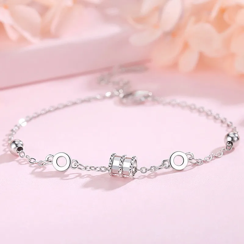 GUDUD Zircon Rope Bracelets Unisex-3