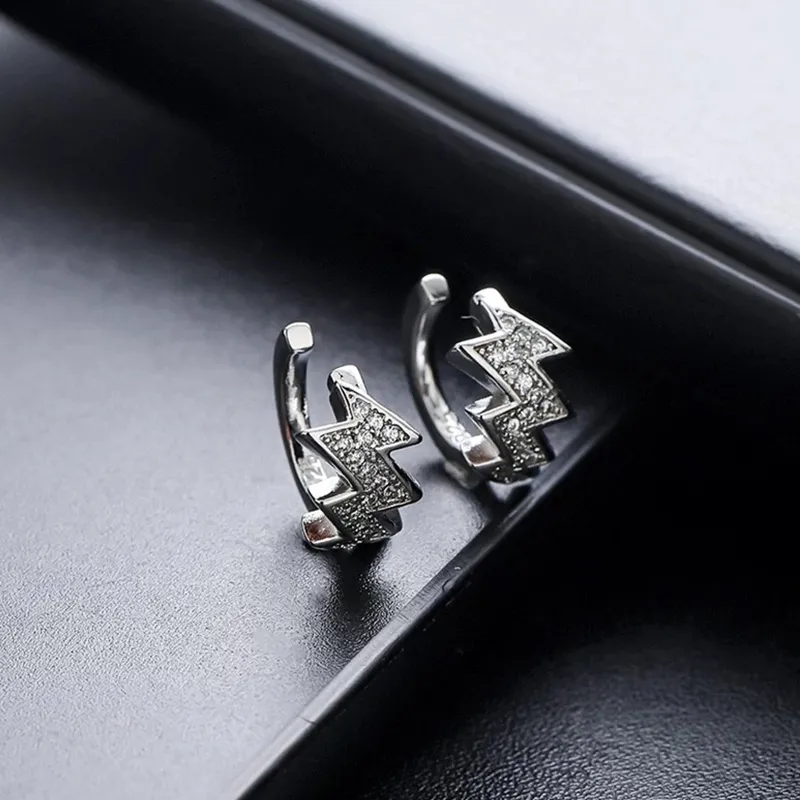 GUDUD Alloy Clip On Earrings Unisex-3