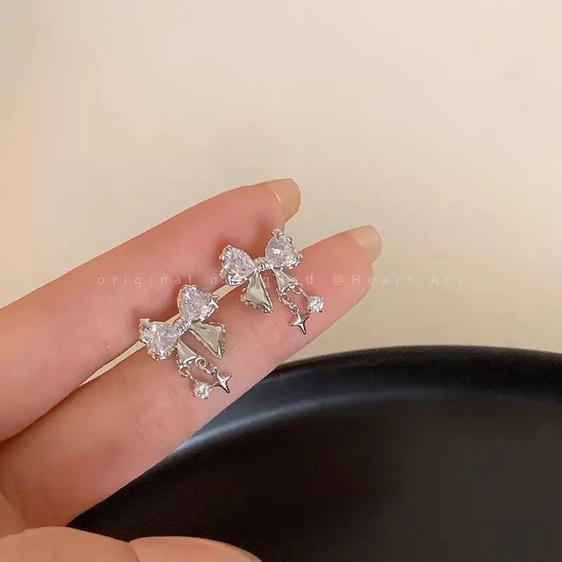 GUDUD Alloy Stud Earrings Women's-4