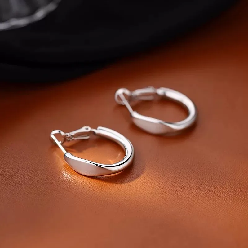 GUDUD Simple And Elegant Earrings Women's-1