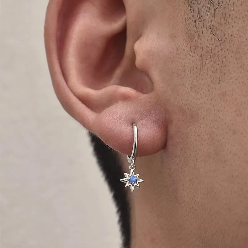 GUDUD Titanium Steel Earrings Unisex-3