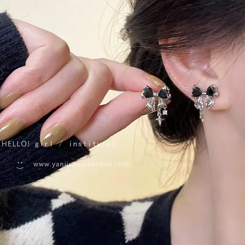 GUDUD Alloy Stud Earrings Women's-2