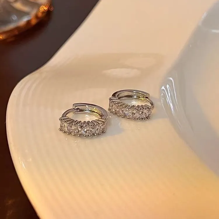 GUDUD 999 Fine Silver Earrings Women's-3