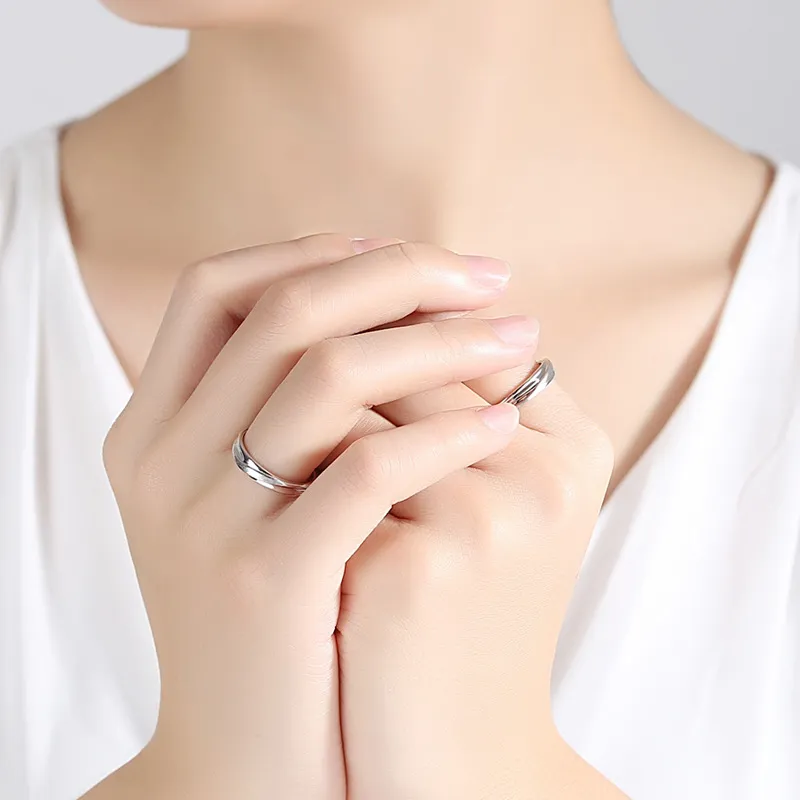 GUDUD Simple And Elegant Rings Unisex-3