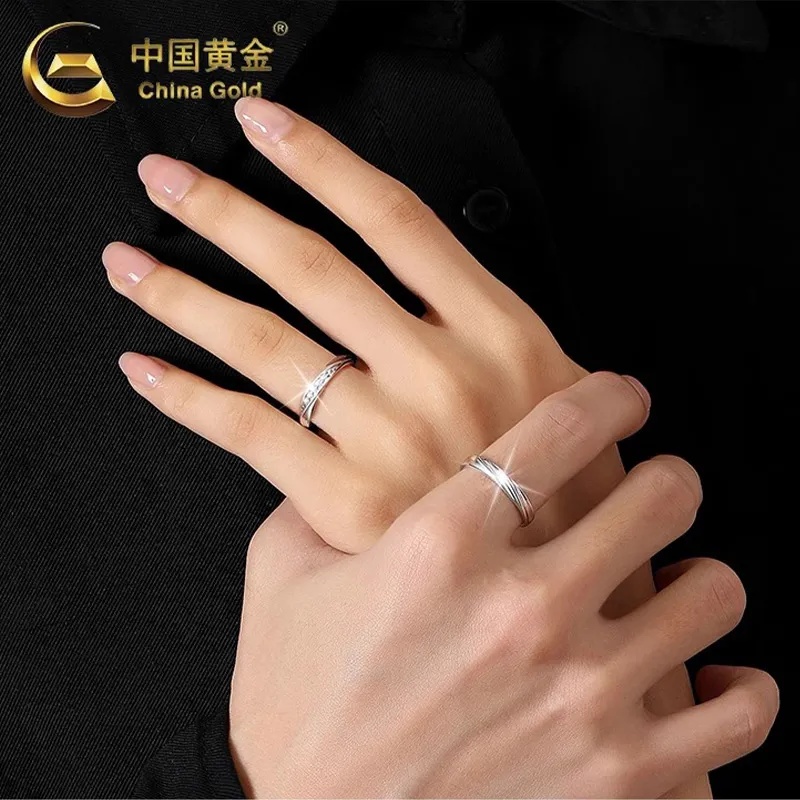 CHINA GOLD Topaz 925 Sterling Silver Rings Unisex-2