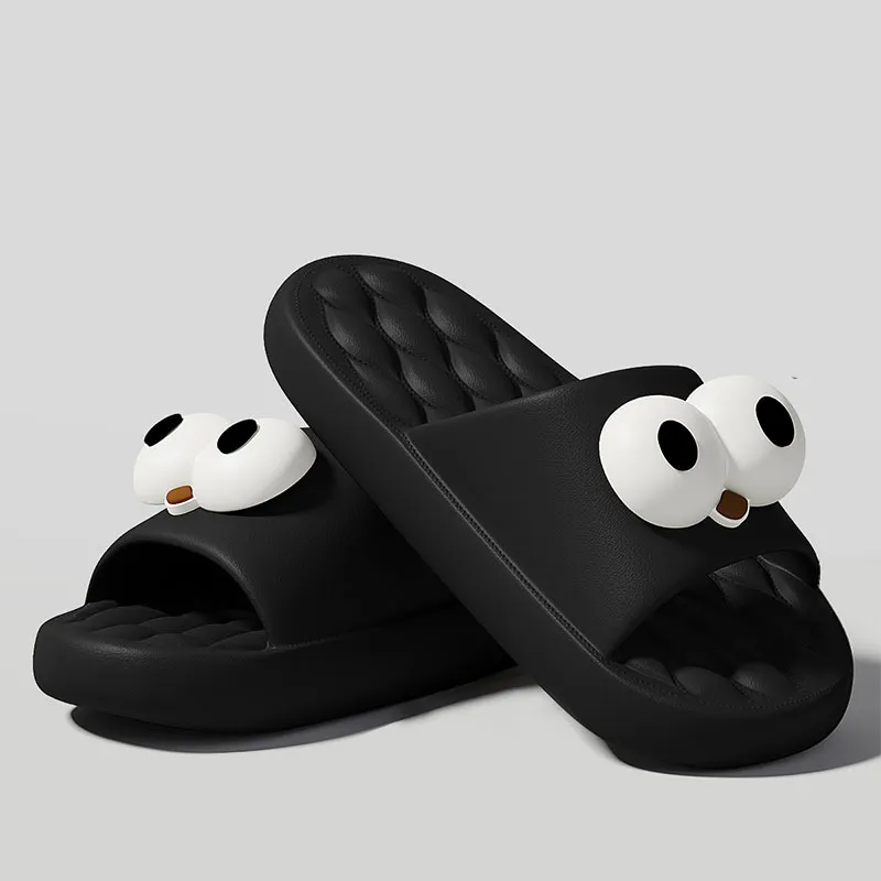 Its Happy House Squashy And Bouncy Feeling Platform Indoor Home Soft Sole Bathing Slip Resistant Cute Slippers-1