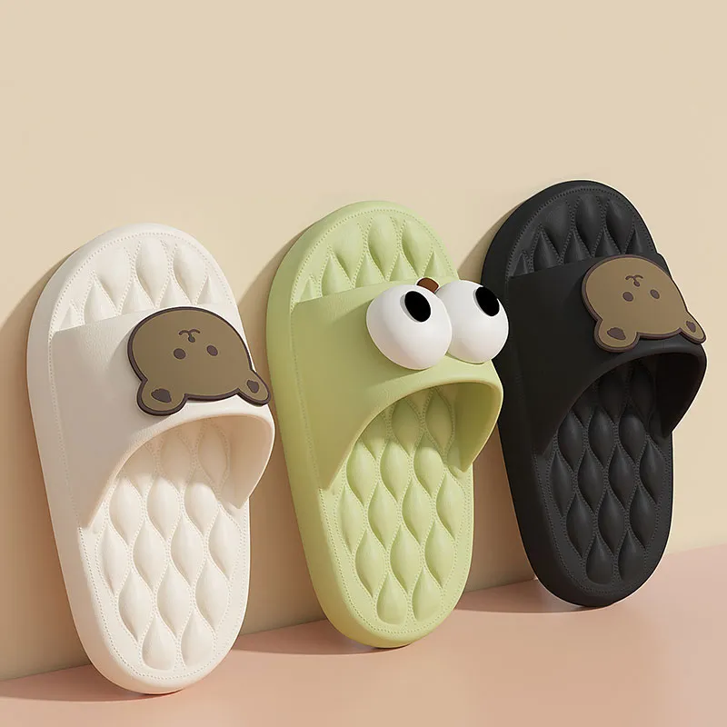 Its Happy House Squashy And Bouncy Feeling Platform Indoor Home Soft Sole Bathing Slip Resistant Cute Slippers-6