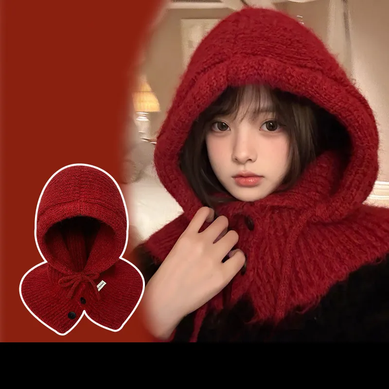 VINEY Acrylic Hoods & Plush Hats Women's-1