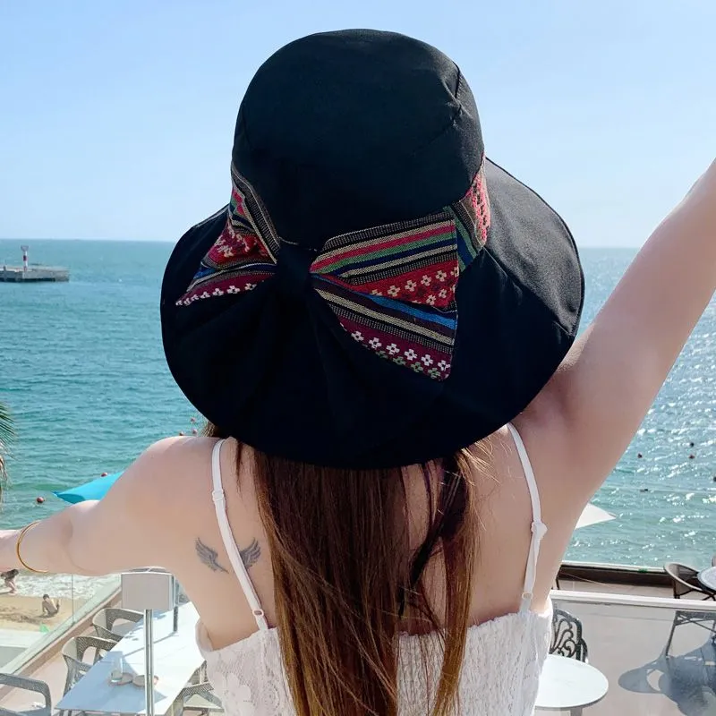 VINEY Polyester Sun Protection Hats Women's-14