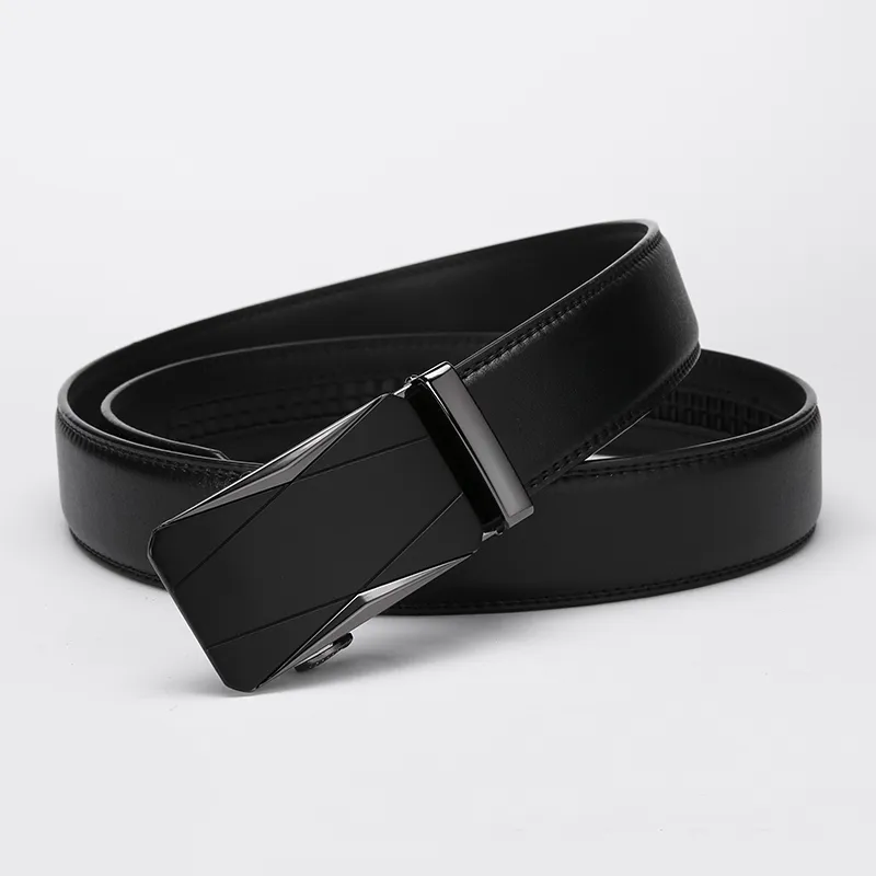 VINEY Cow Split Leather Belts Men's Width 3.5-24