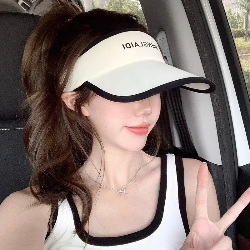 VINEY Polyester Sun Protection Hats Women's-4