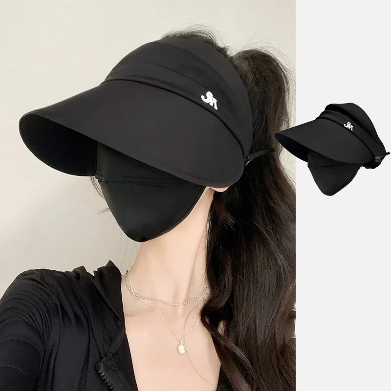 VINEY Polyester Sun Protection Hats Women's-1