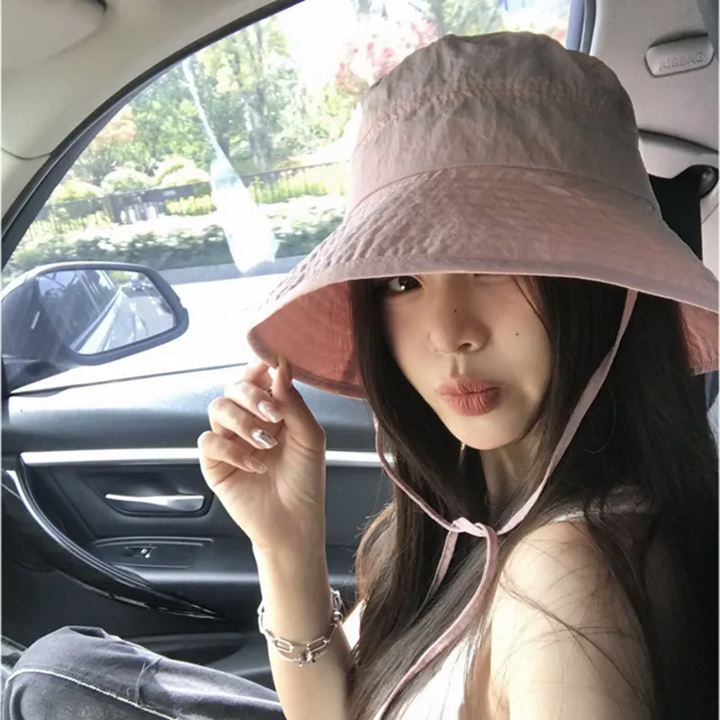 VINEY Polyester Sun Protection Hats Women's-14