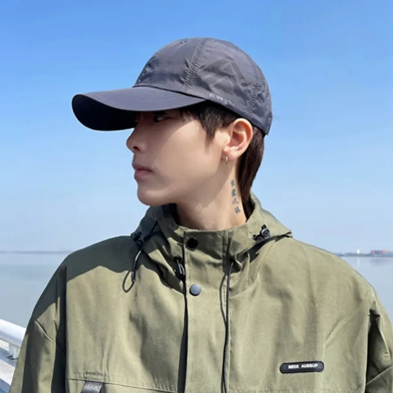 VINEY Polyester Sun Protection Hats Men's-5