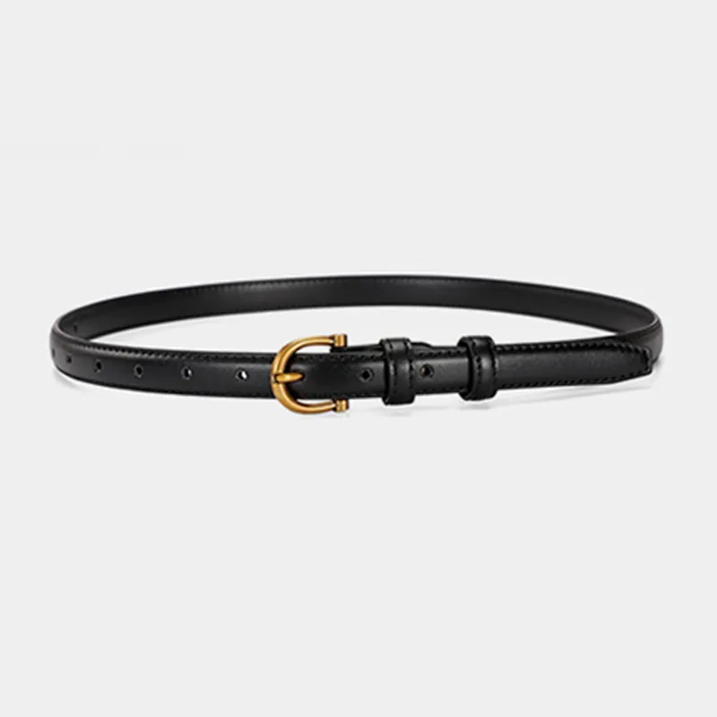 VINEY PU Leather Belts Women's Width  1.5cm-2