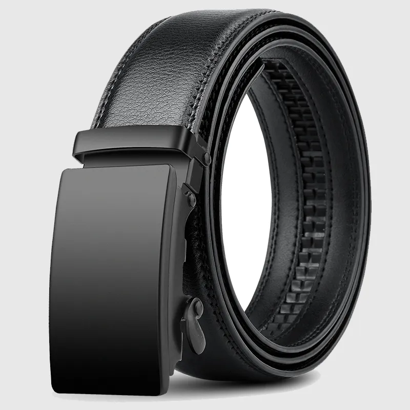 VINEY Cow Split Leather Belts Men's Width 3.5-27