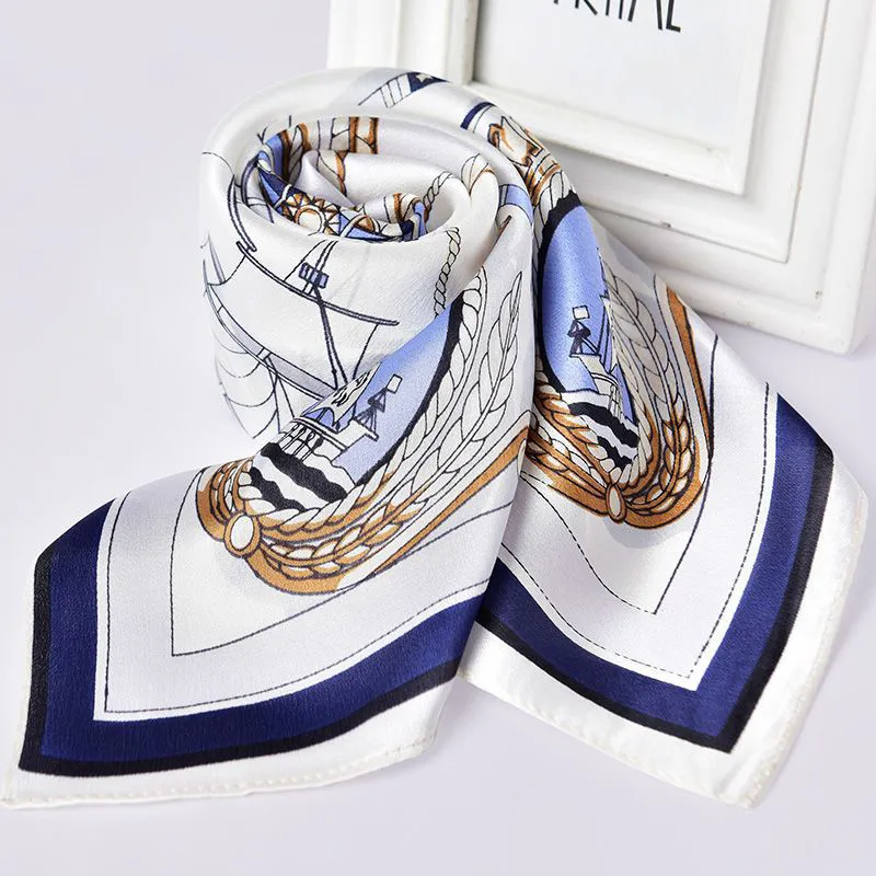 VINEY Silk Scarves Women's-11