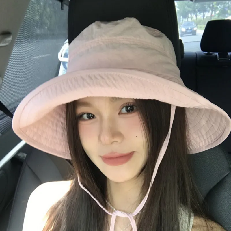 VINEY Polyester Sun Protection Hats Women's-16