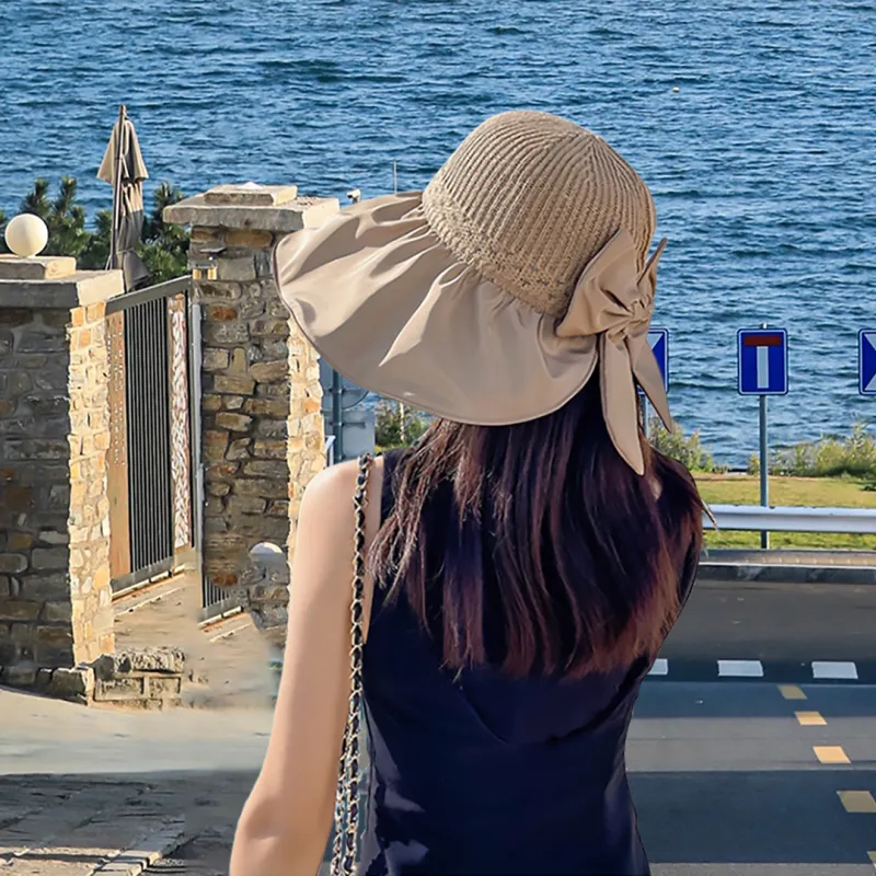 VINEY Polyester Bucket Hats Women's-2