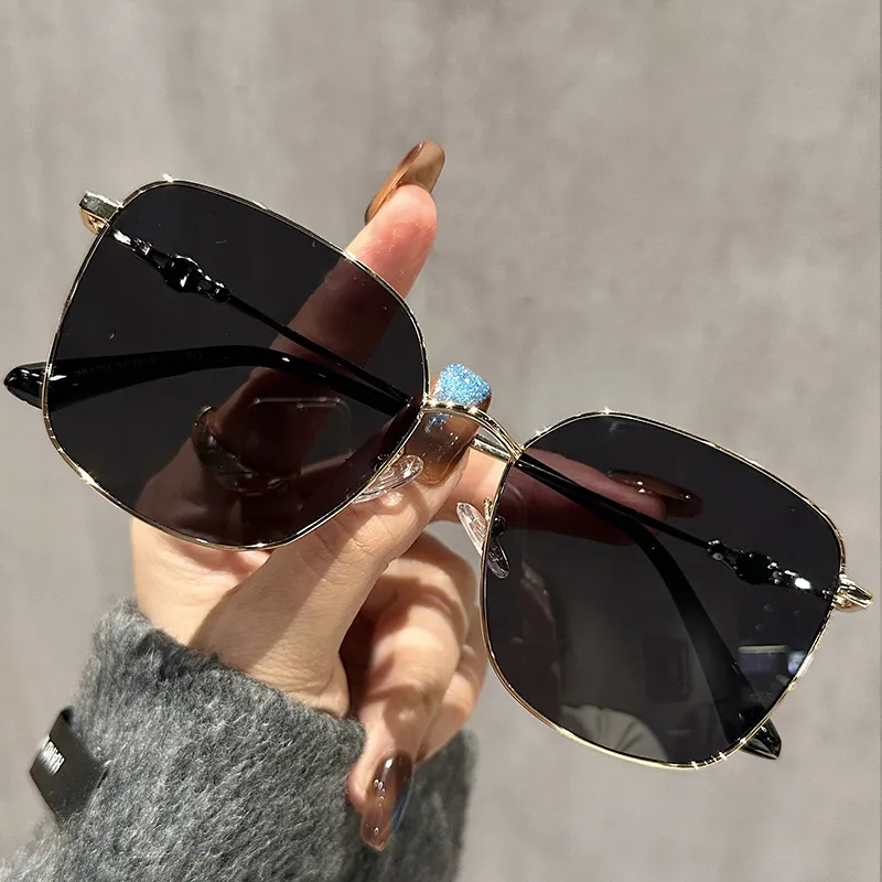 VINEY Alloy Square Sunglasses Unisex-10