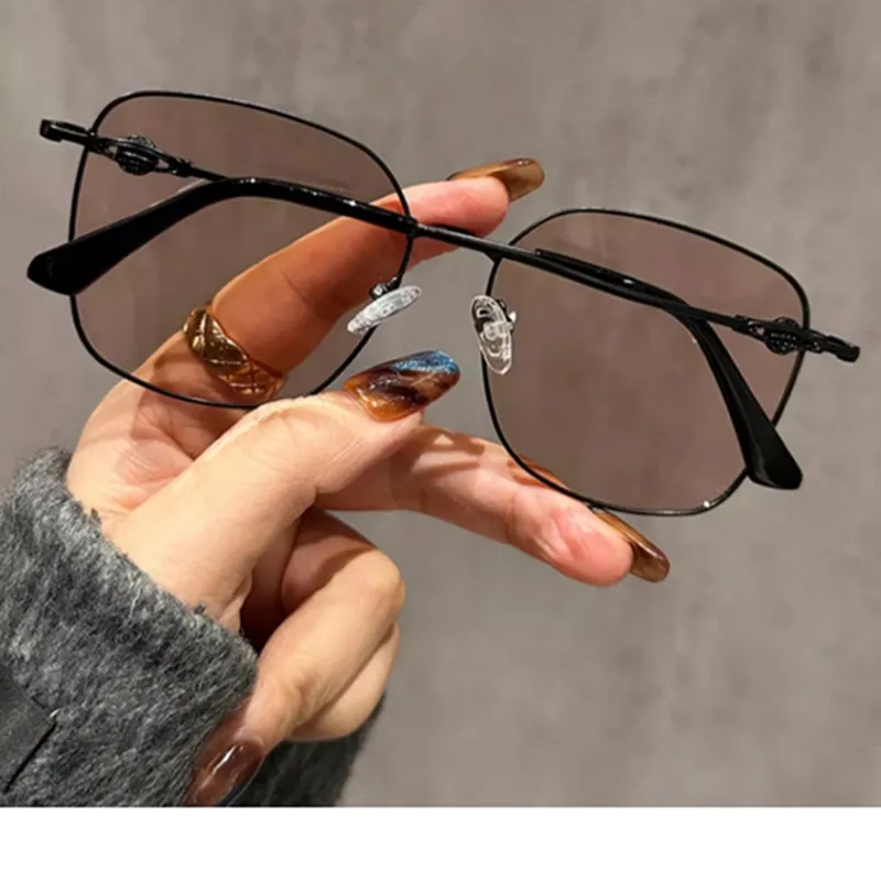 VINEY Alloy Square Sunglasses Unisex-7